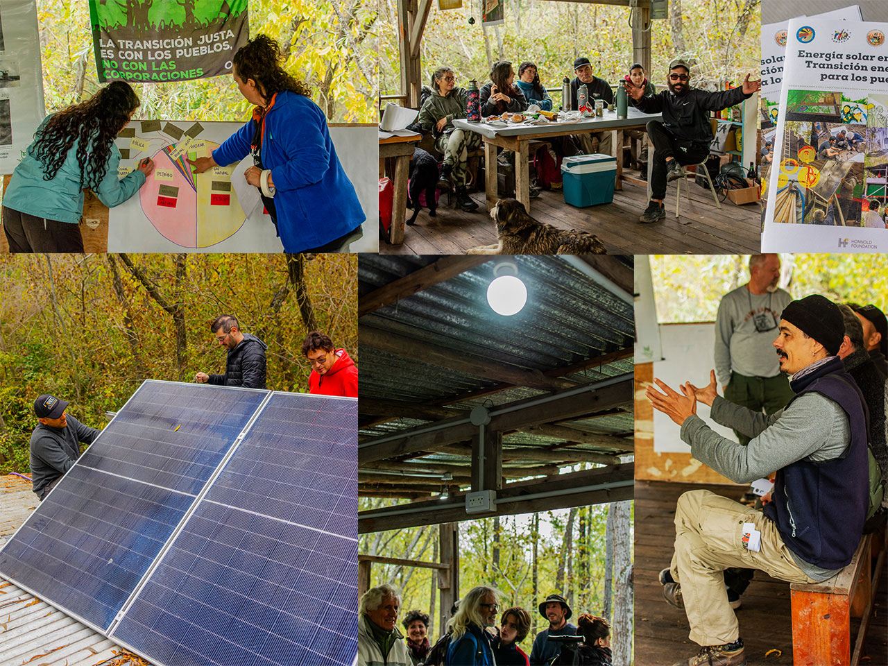Reunión sobre energía solar y comunidad